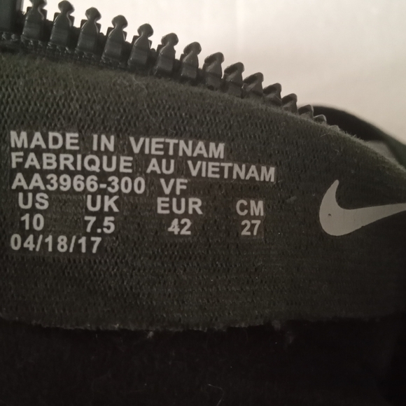 Nike Urban Utility FTWR -Type W SF-AF1 Mid ,Women's Size 10 - Picture 7 of 11